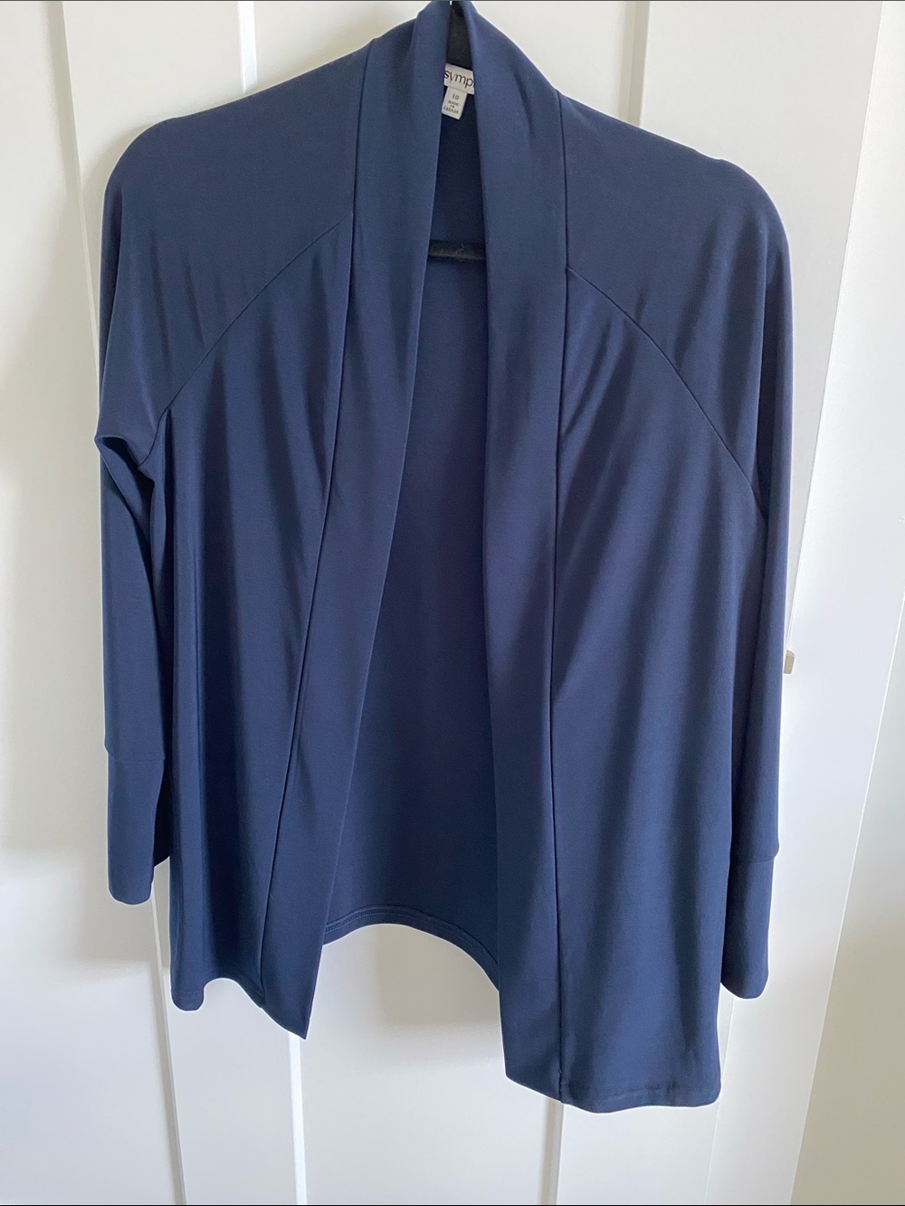 Sympli Navy Open Front Blazer